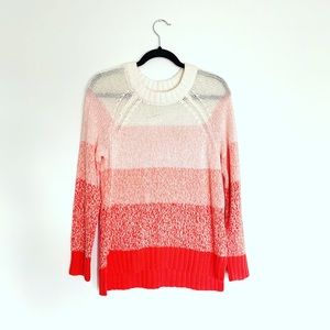 AERIE Ombre Pink Sweater